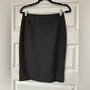 Target Mossimo Black Pencil Skirt Sz 6